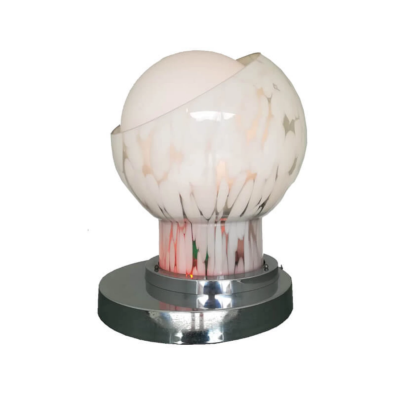 Italian murrine glass table lamp in the style of Carlo Nason 1074267