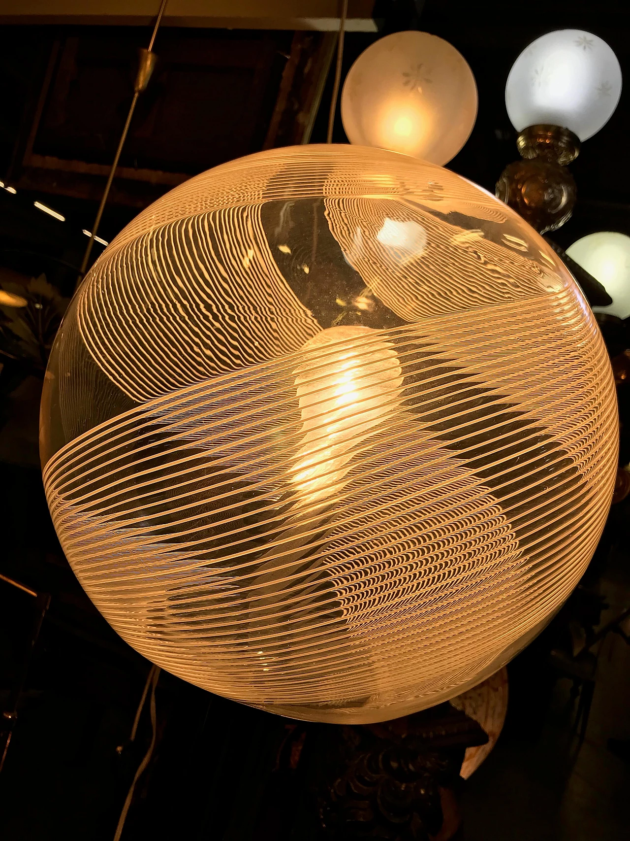 Sphere lamp "Fabric" by Venini 1074556