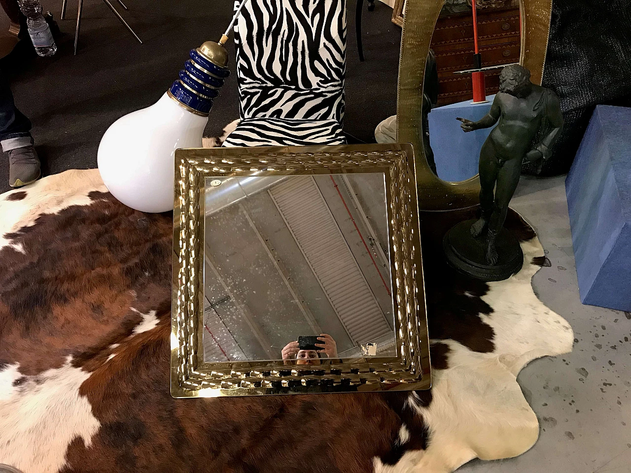 Specchio Lupi Cristalart 1074570