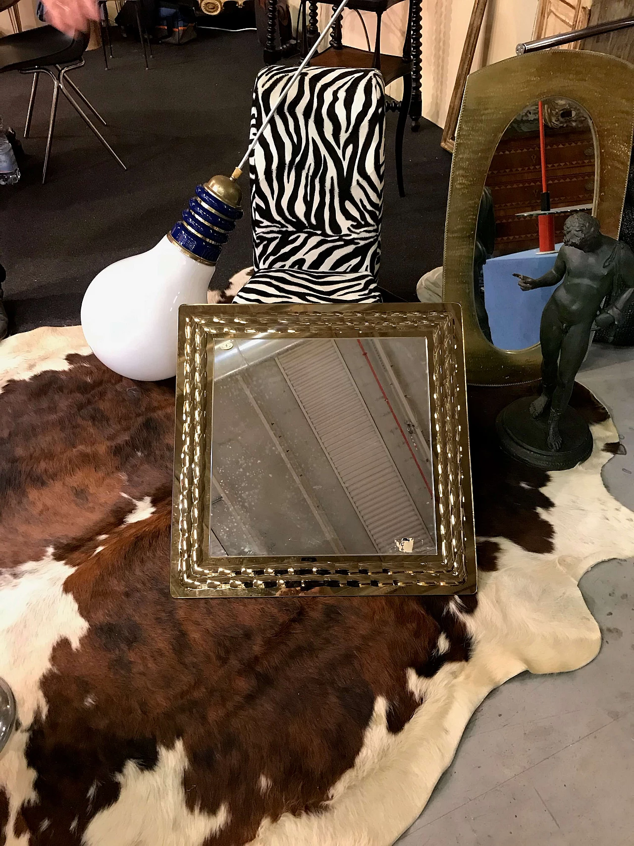 Specchio Lupi Cristalart 1074571