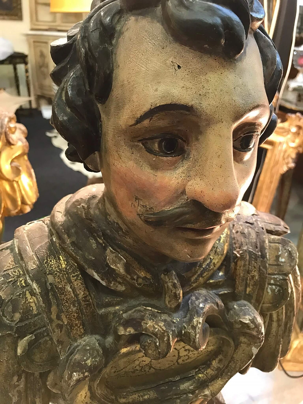 Coppia di busti in legno, San Cosimo e Damiano, Sicilia 1074660