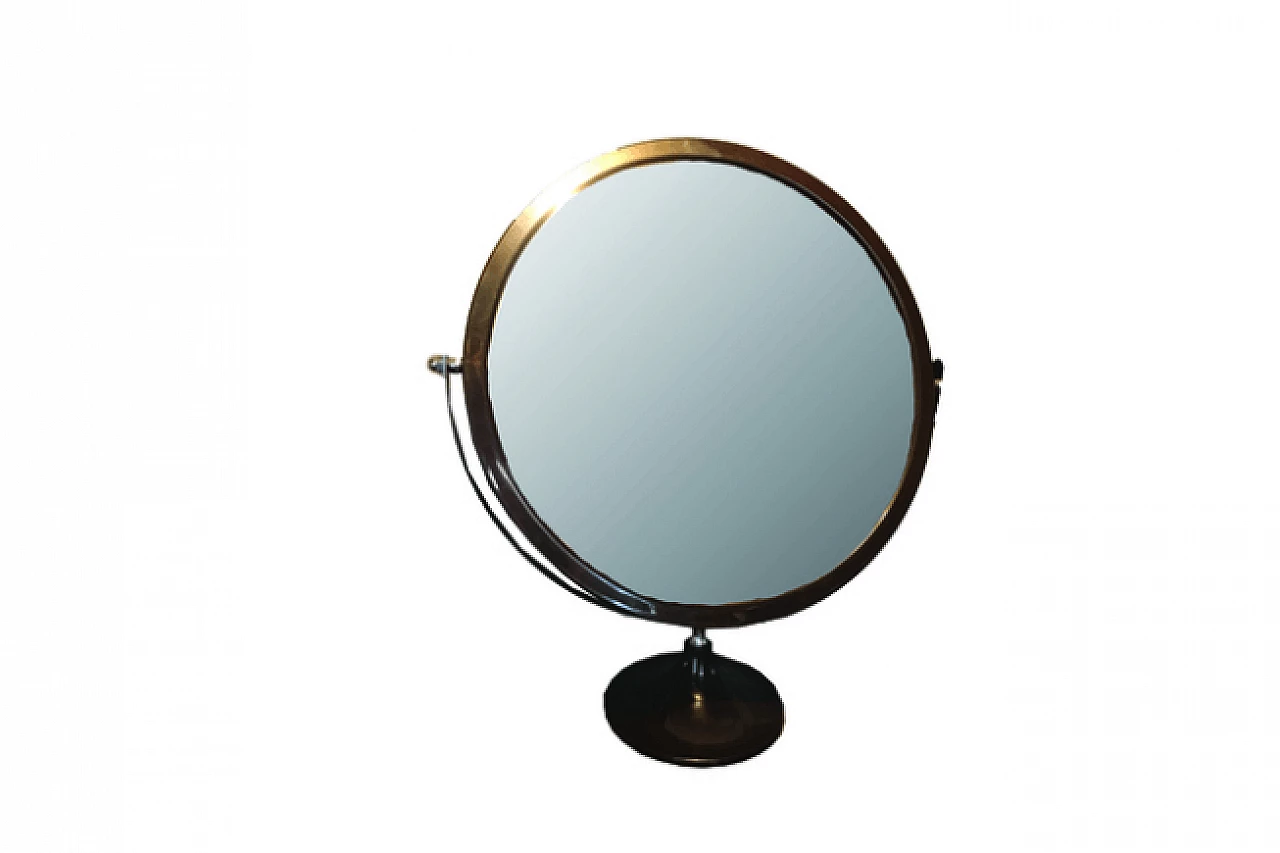Specchio basculante tondo in bachelite 1
