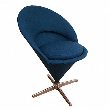 Armchair Cone chair by Verner Panton, restored, 1970s