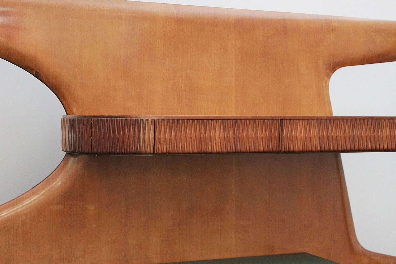 Grande credenza in ciliegio, anni '60 1075109