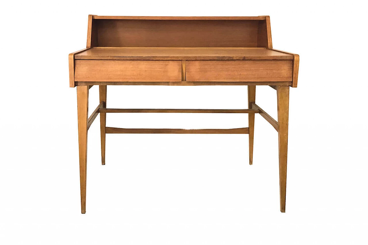 Scrittoio scandinavo in teak anni '60 1