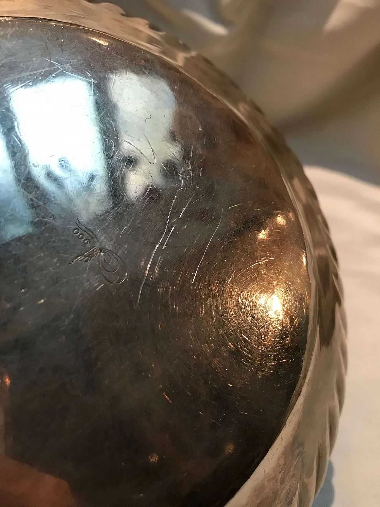 Portapane in argento 1075305