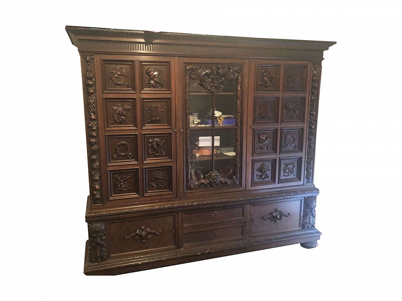 Credenza in legno, inizio 900 1075362