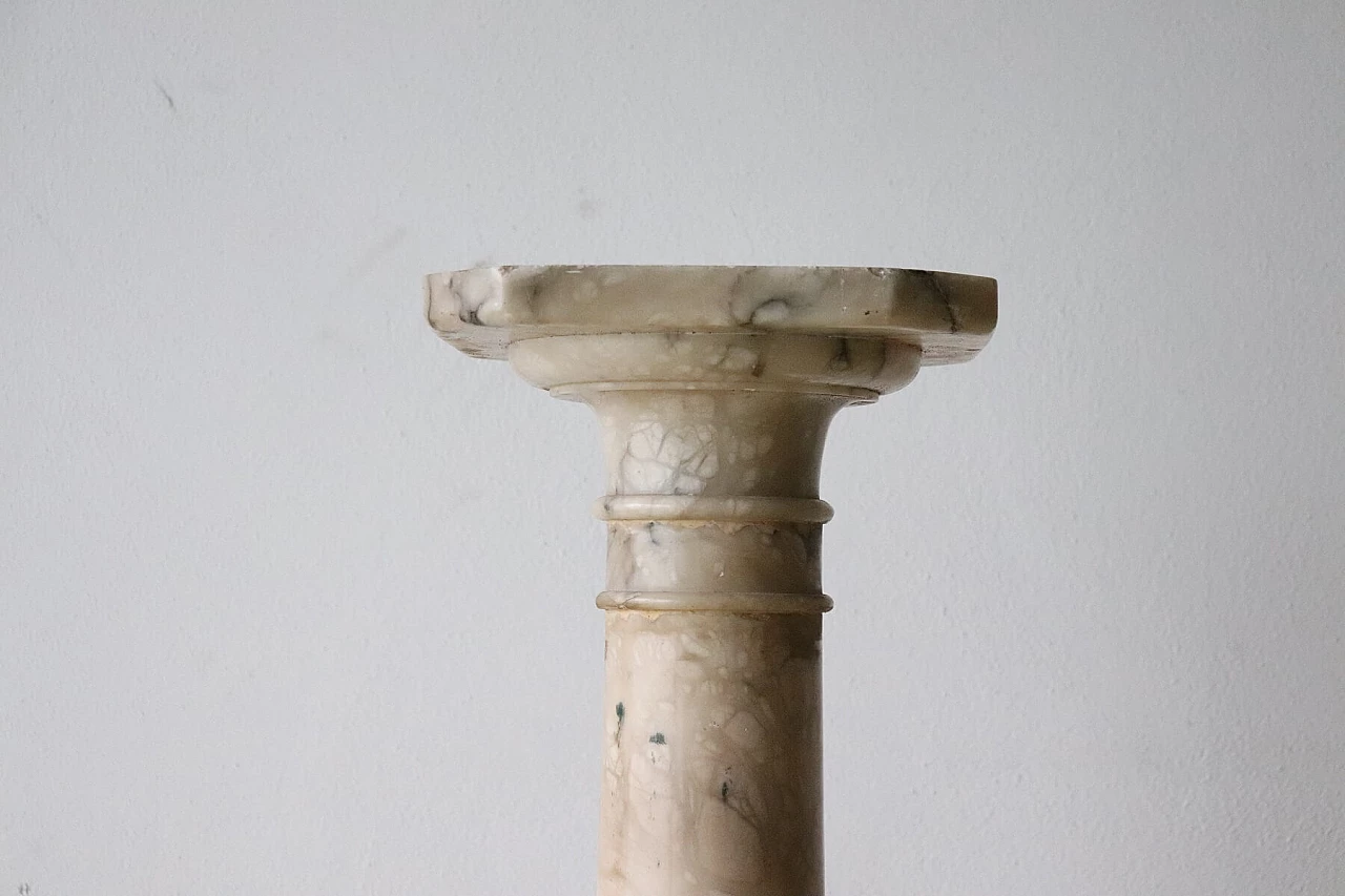 Yellow marble column, mid-19th century 1075572