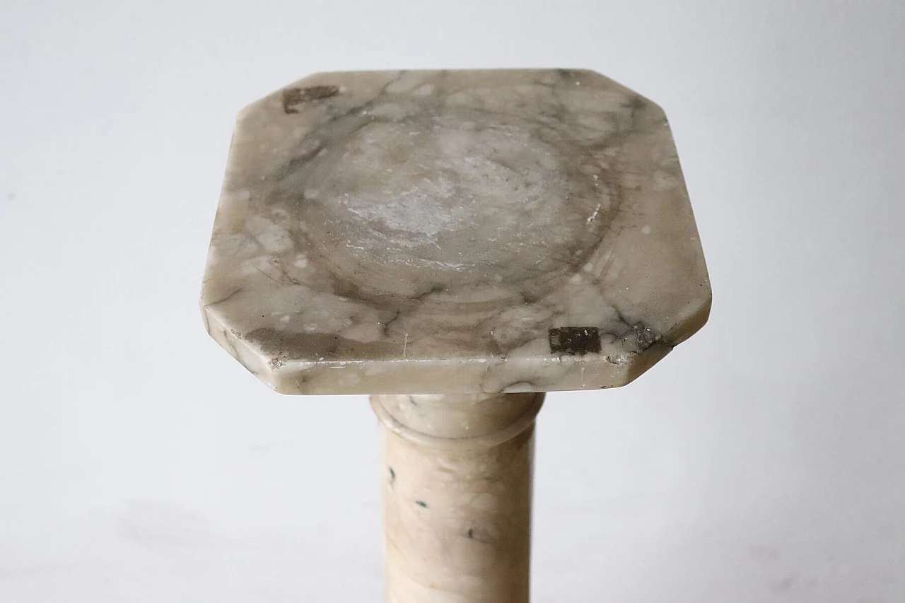 Yellow marble column, mid-19th century 1075573