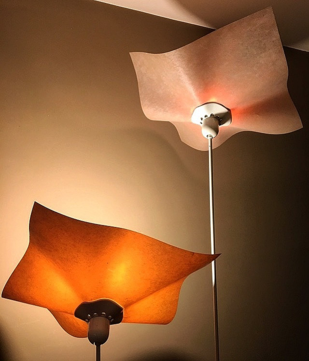 Pair of lamps "Area" by Mario Bellini for Artemide 1972 4