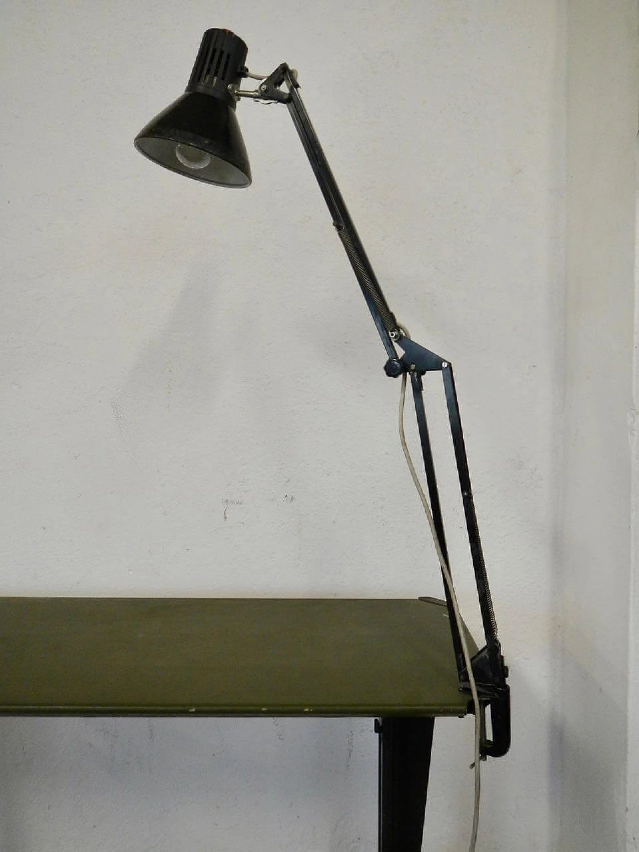 Office lamp with clamp, '60s 1076930