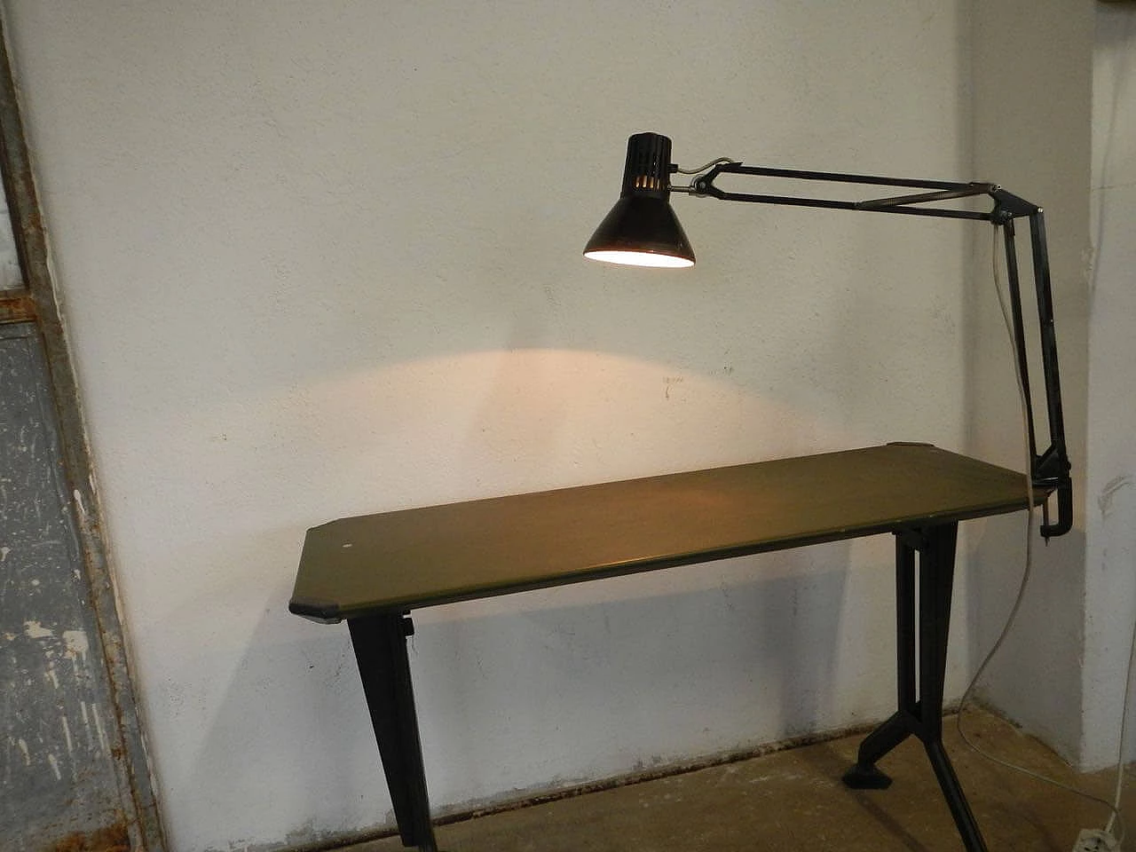 Office lamp with clamp, '60s 1076935