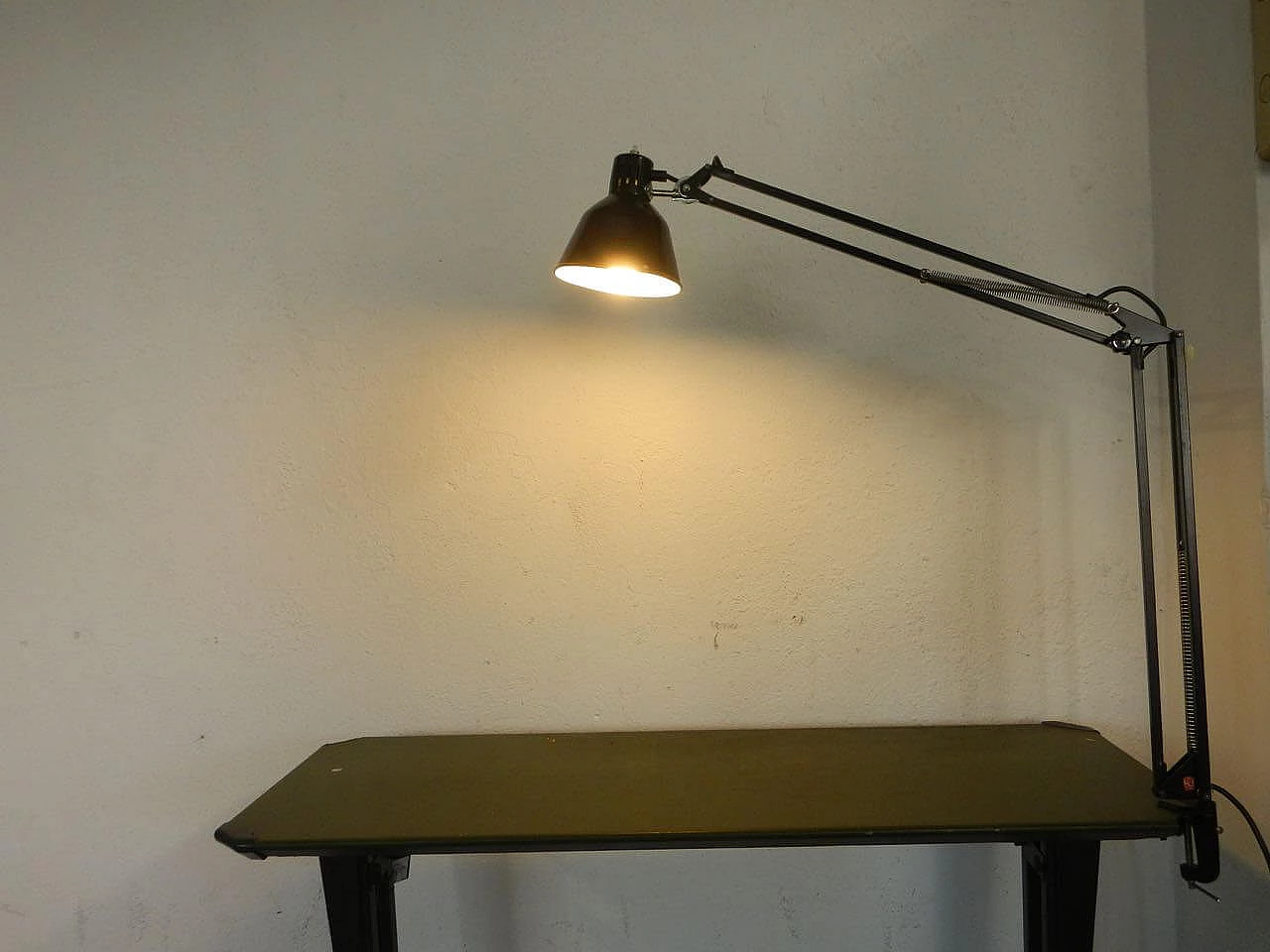 Lamp with pantograph arm, Longoni Rimsa company, '60s 1076944