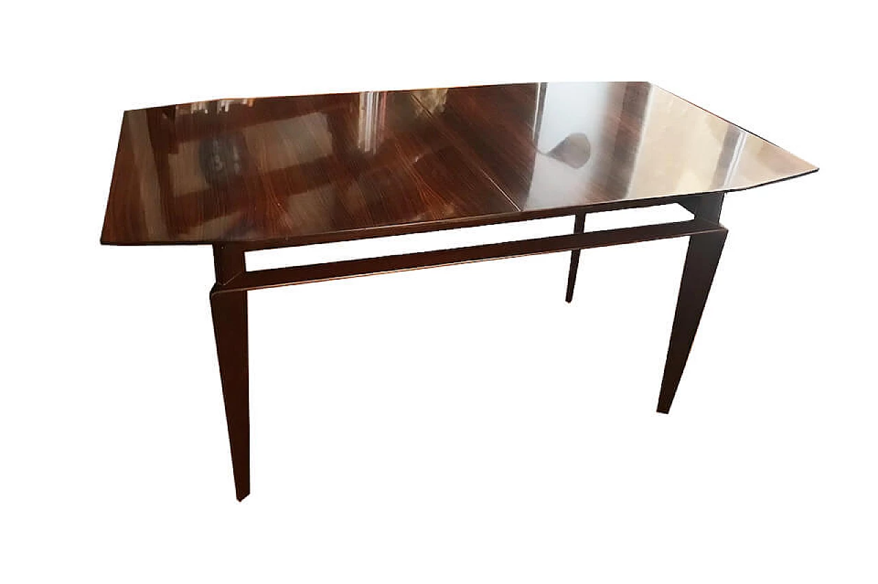 Extending dining table by Vittorio Dassi, Italy, 50s 1