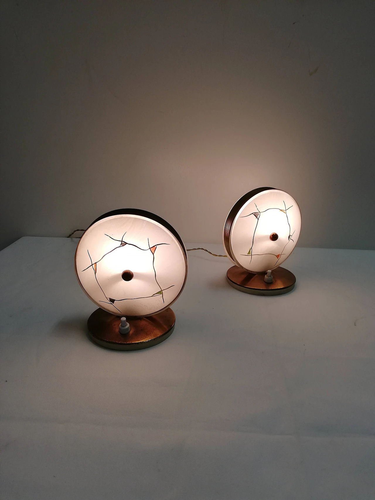 Pair of table lamps, 1950s 1077615