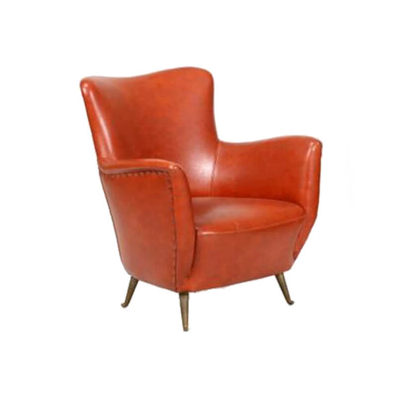 Poltrona in skai, Isa Bergamo, anni '50 1077996