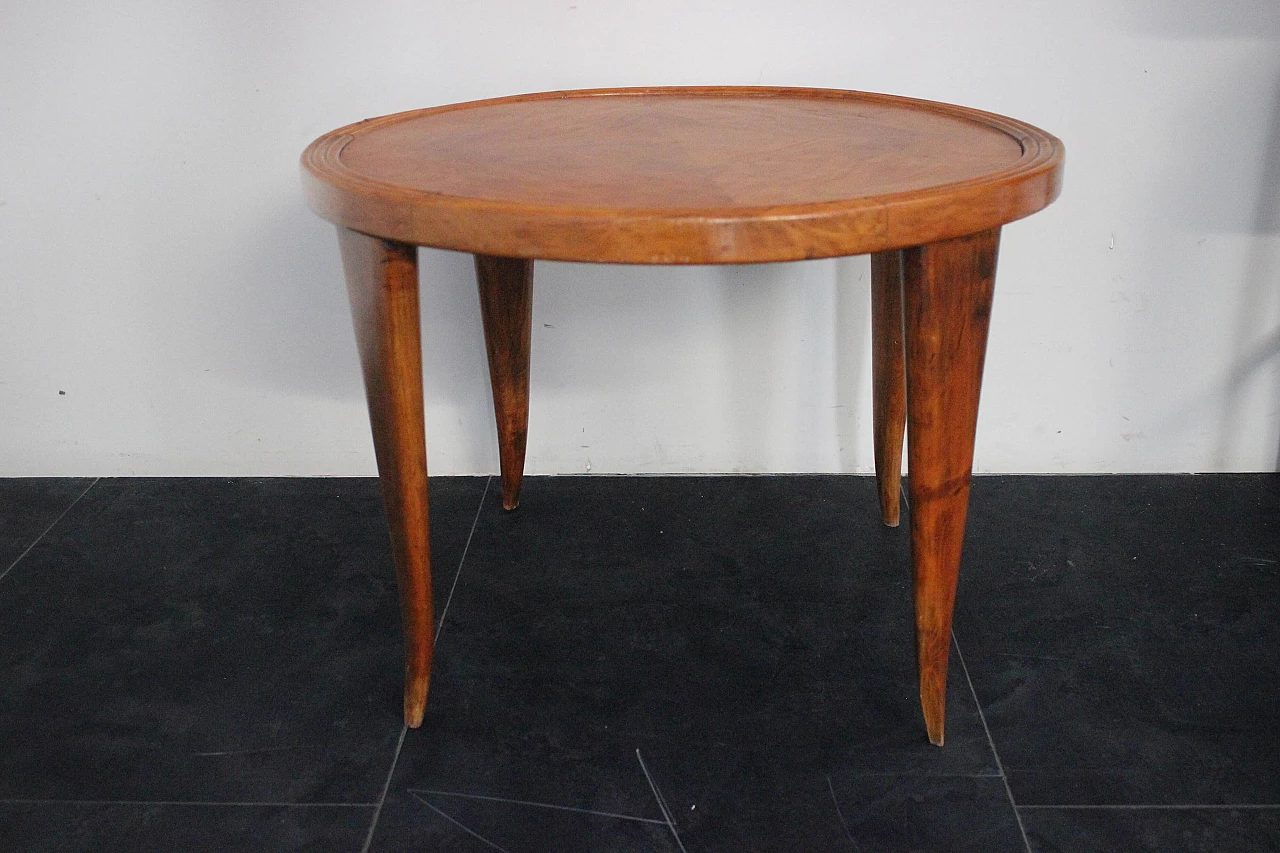 Cherry wood coffee table, '40s 1078210