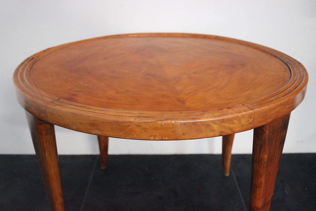 Cherry wood coffee table, '40s 1078211