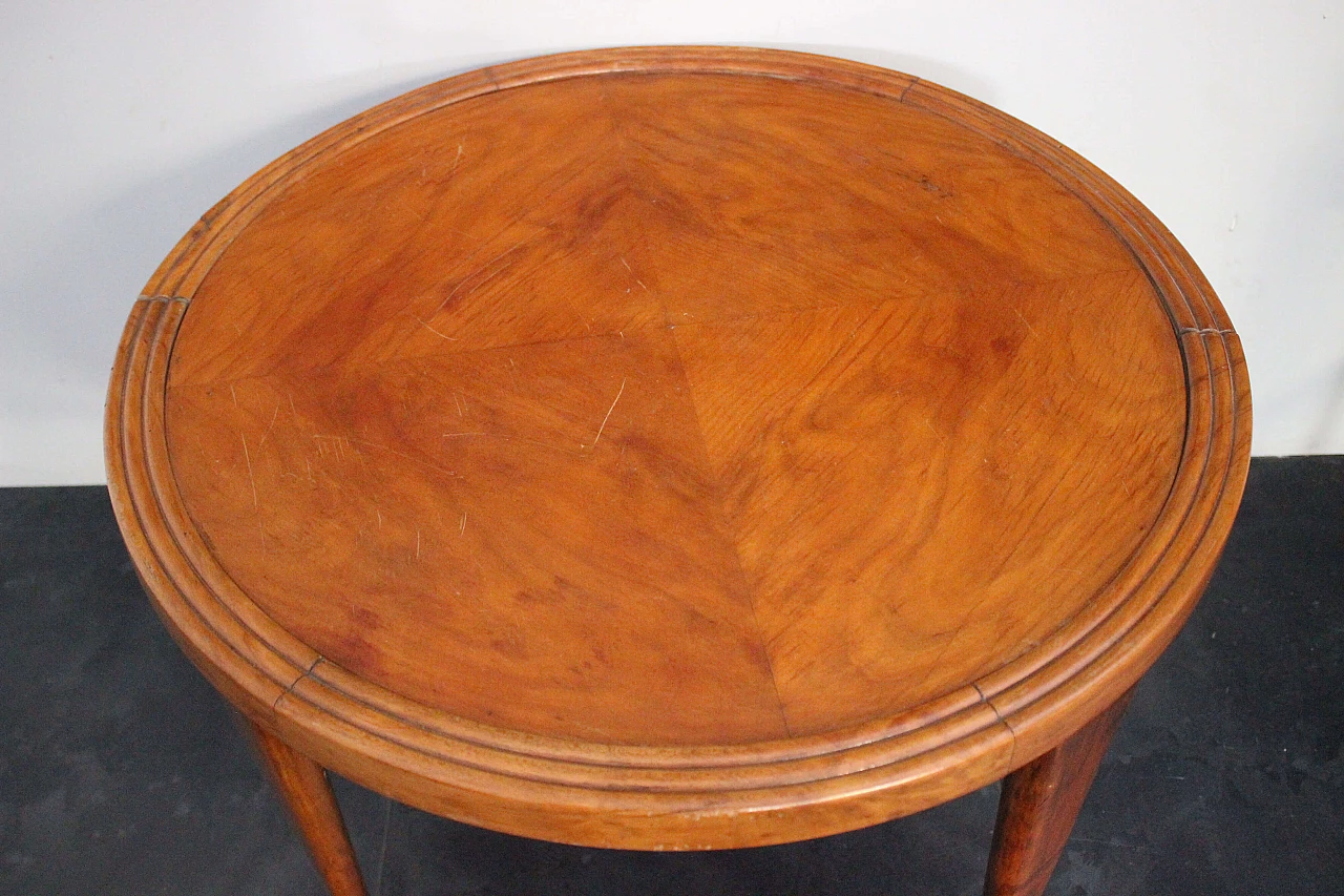 Cherry wood coffee table, '40s 1078213