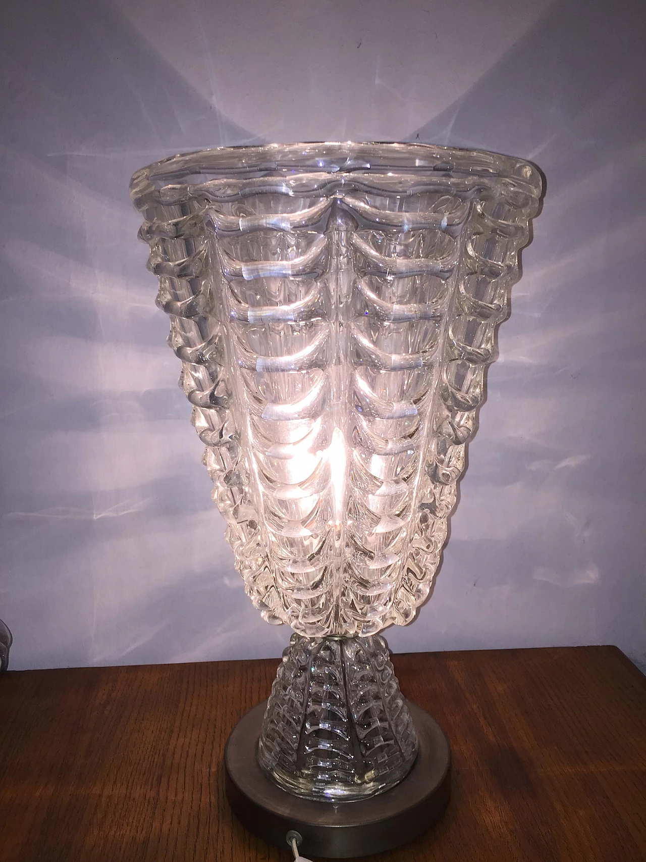 Lampada da tavolo, Barovier e Toso, Murano, anni '30 1078281