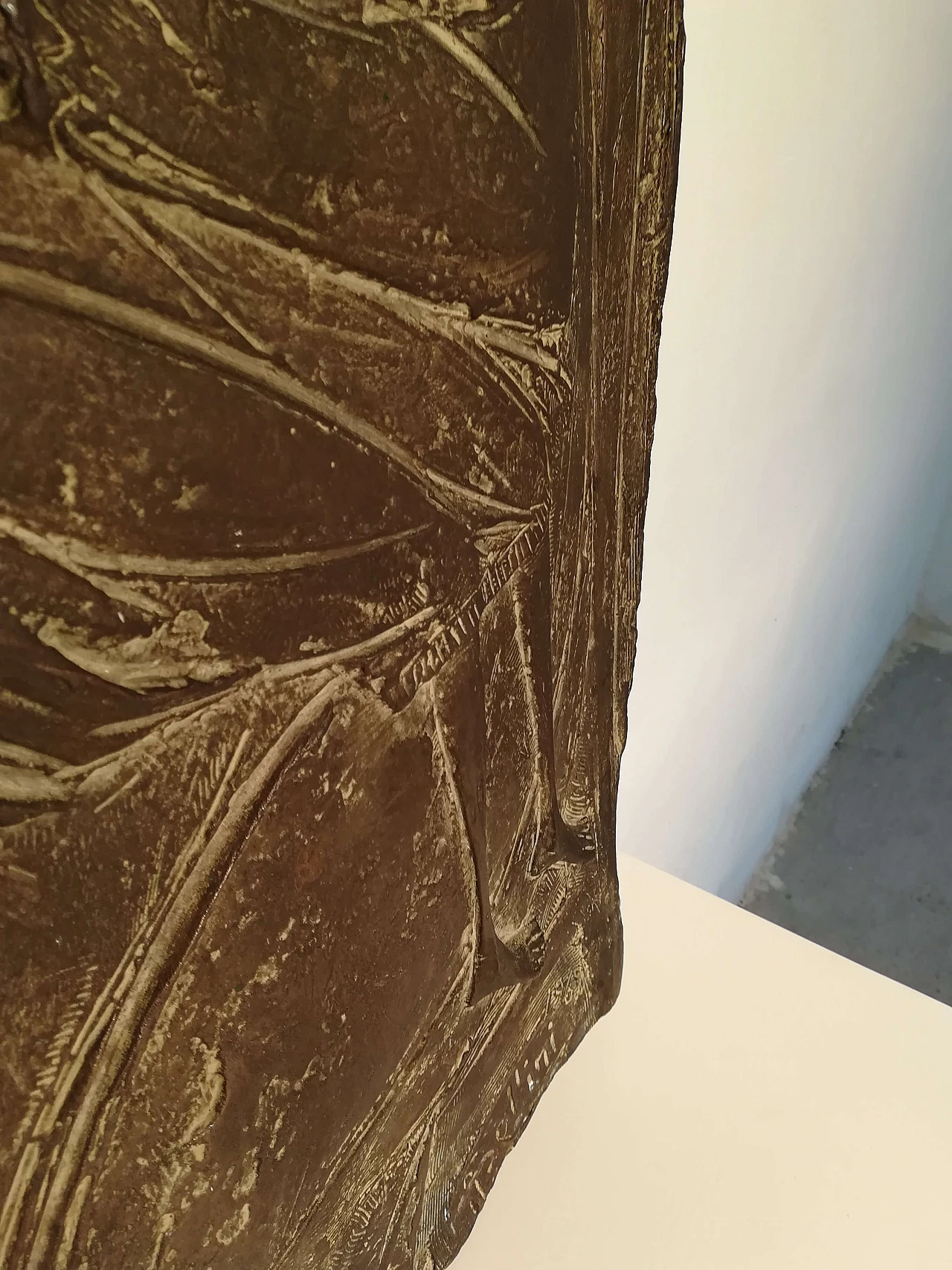 Madonna con bambino in bronzo di Bellini, anni '60 1078592