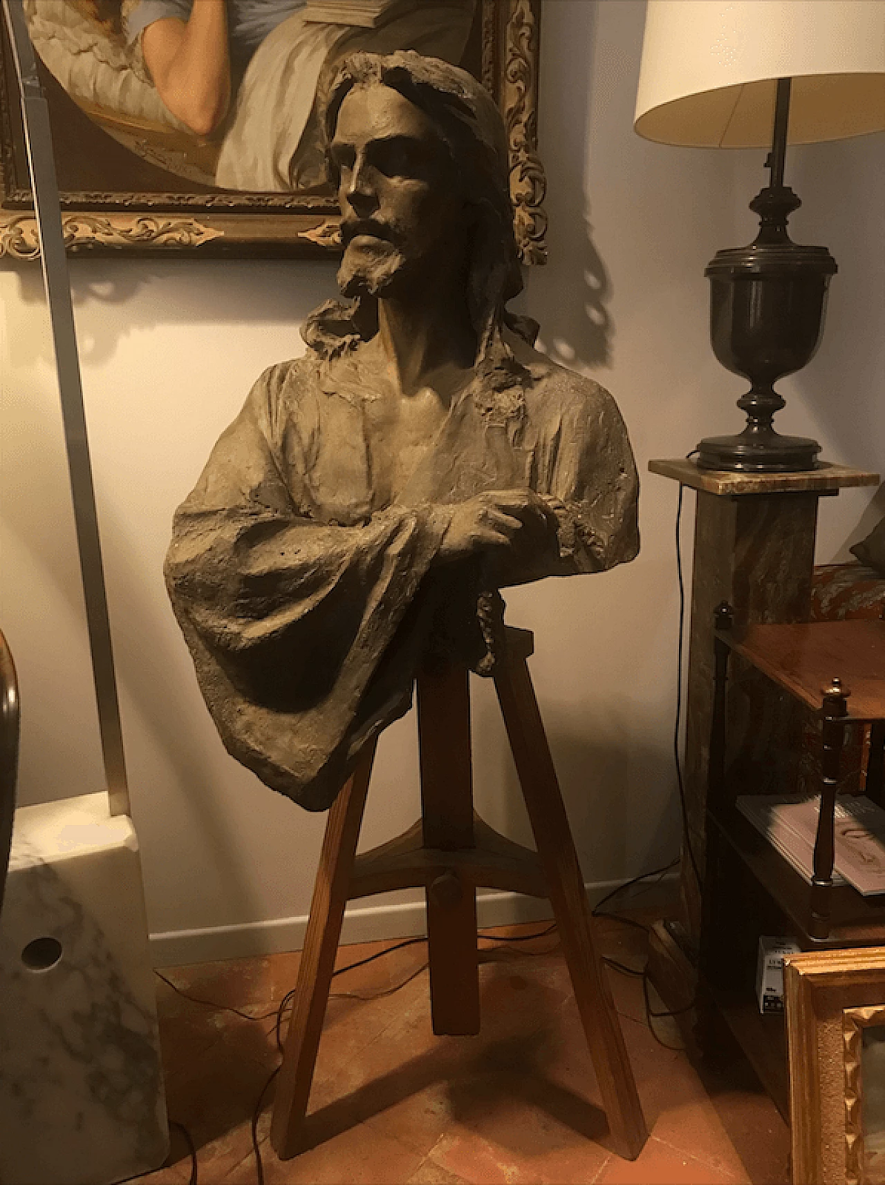 "Cristo scamiciato" scultura di Carlo Fontana 2