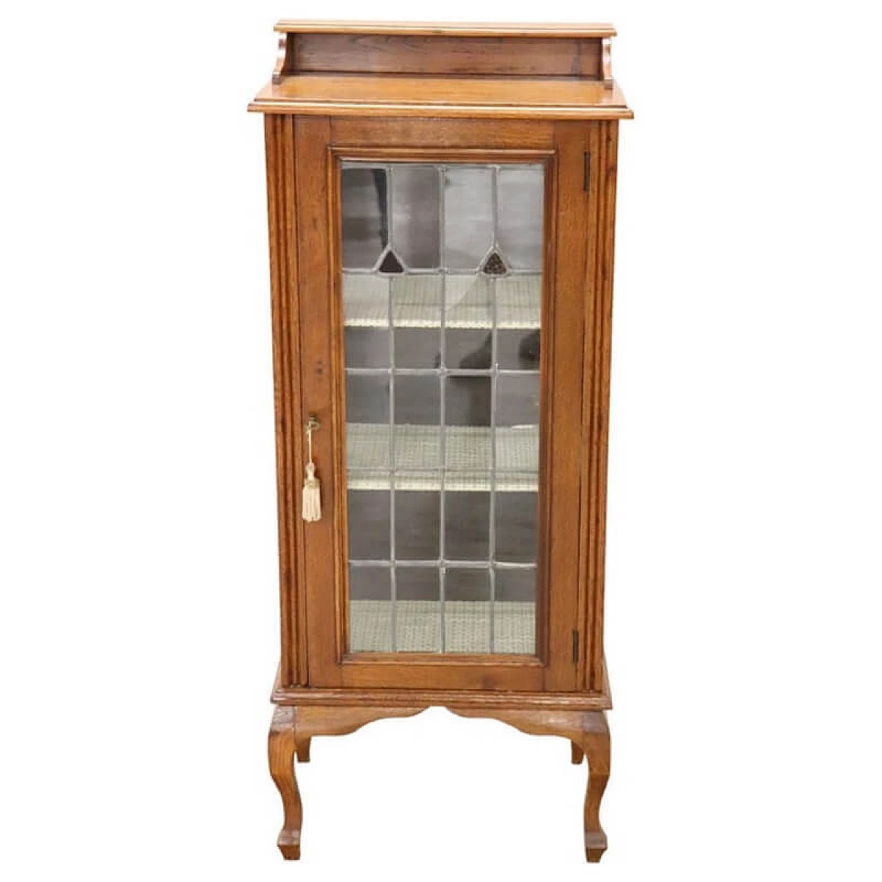 Antique oak display case from the Art Nouveau period 1078828