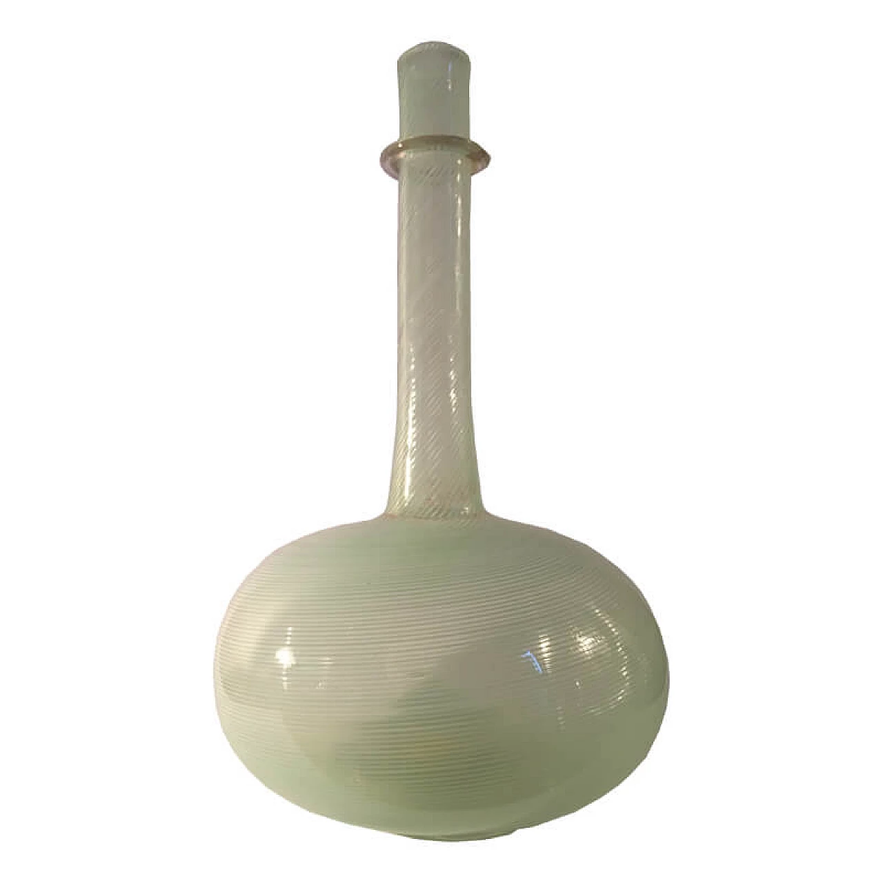 Half-filigree vase in Murano glass, Venini, 1930s 1079022