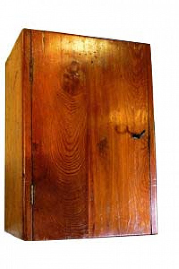 English cabinet for medicines in pitch-pine