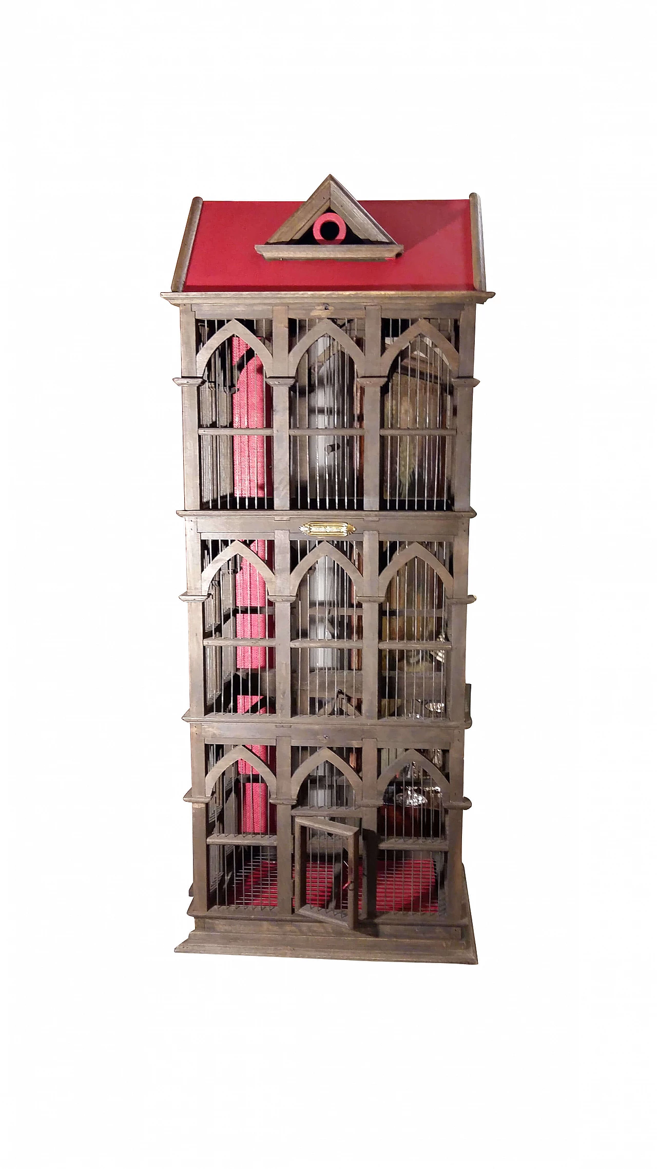 Gabbietta per uccelli in legno 1079564