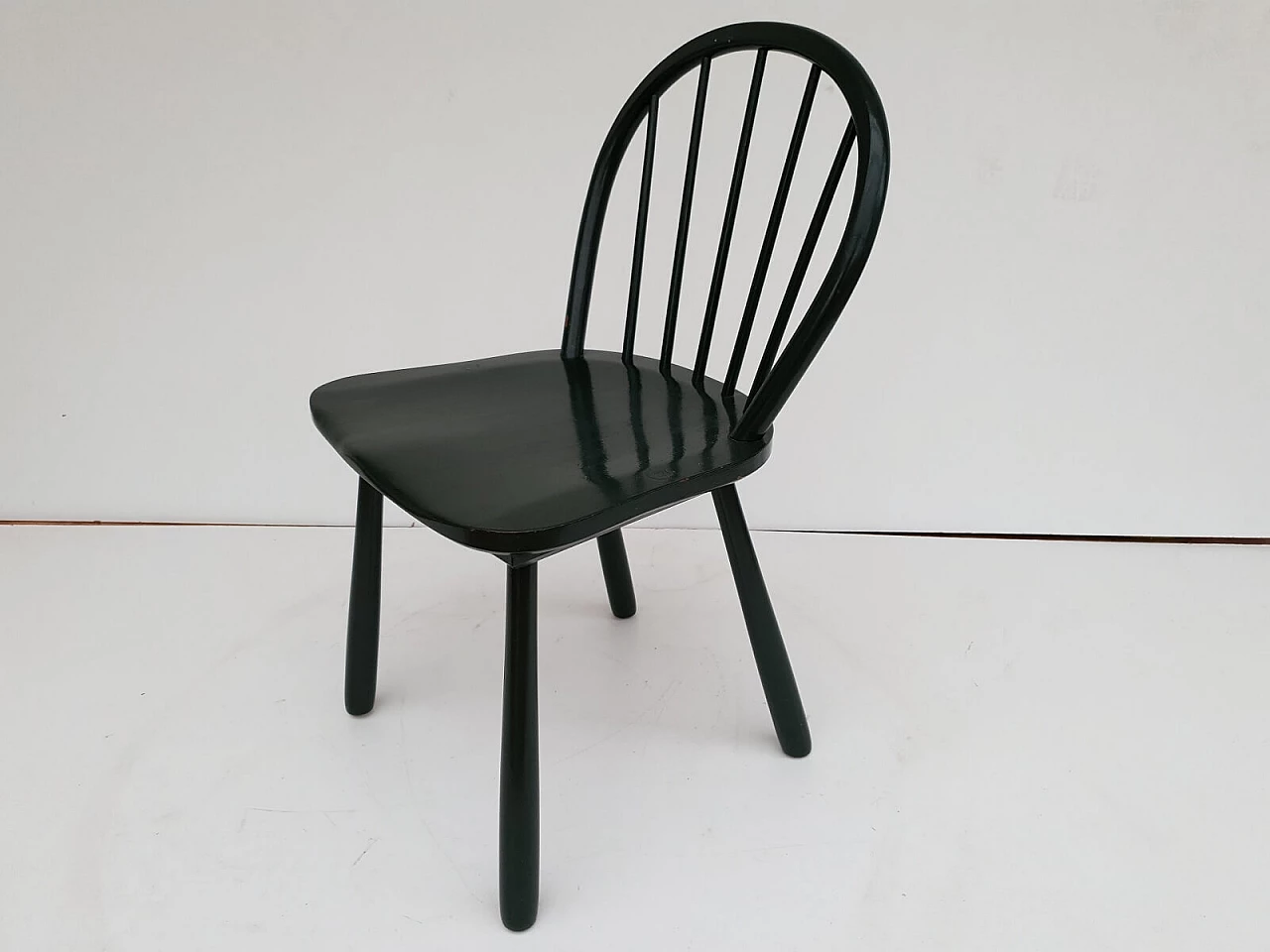 Danish chair by Fritz Hansen , teak wood, 50s 1079923