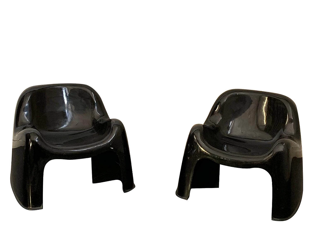 Pair of armchairs Toga, Sergio Mazza for Artemide, 1968 1080180