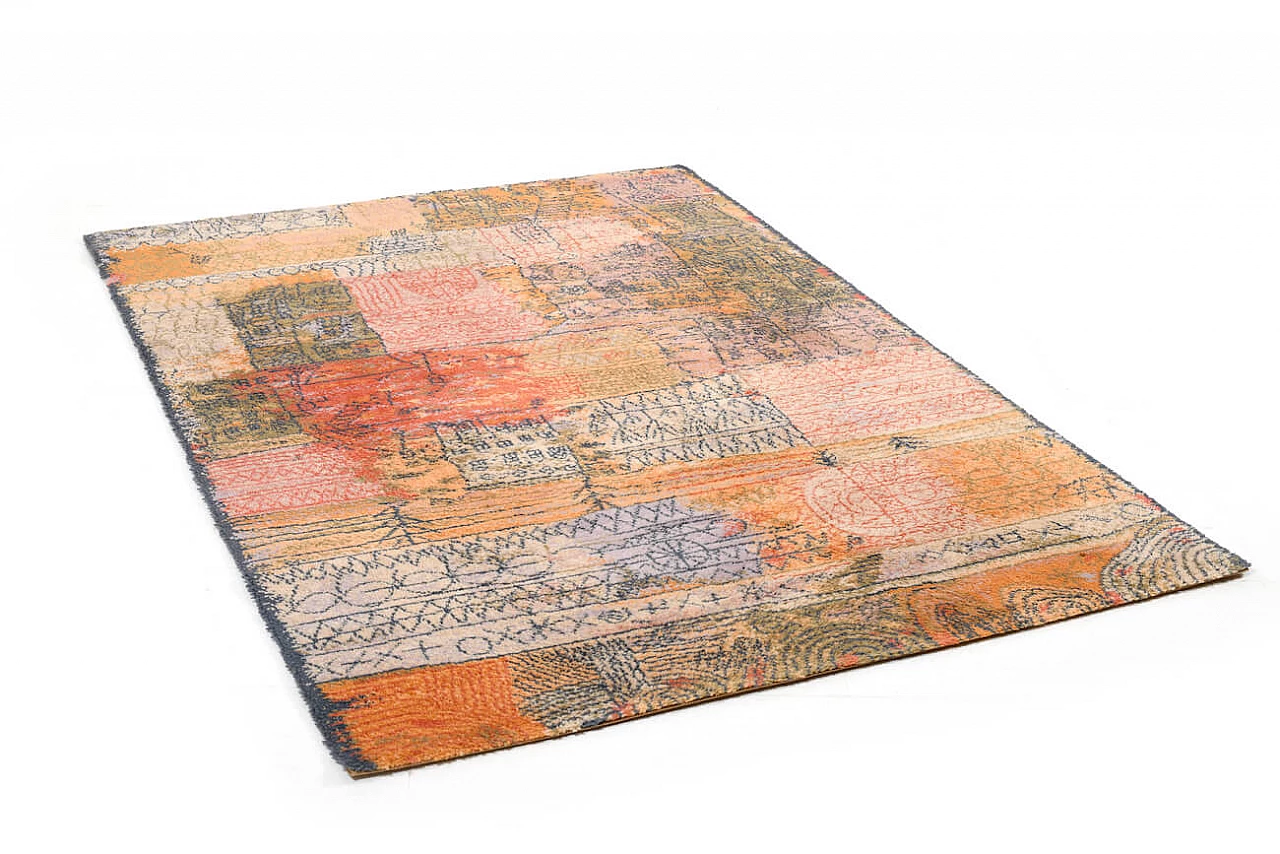 Carpet „Florentinisches Villenviertel“ after a work by Paul Klee 1080366