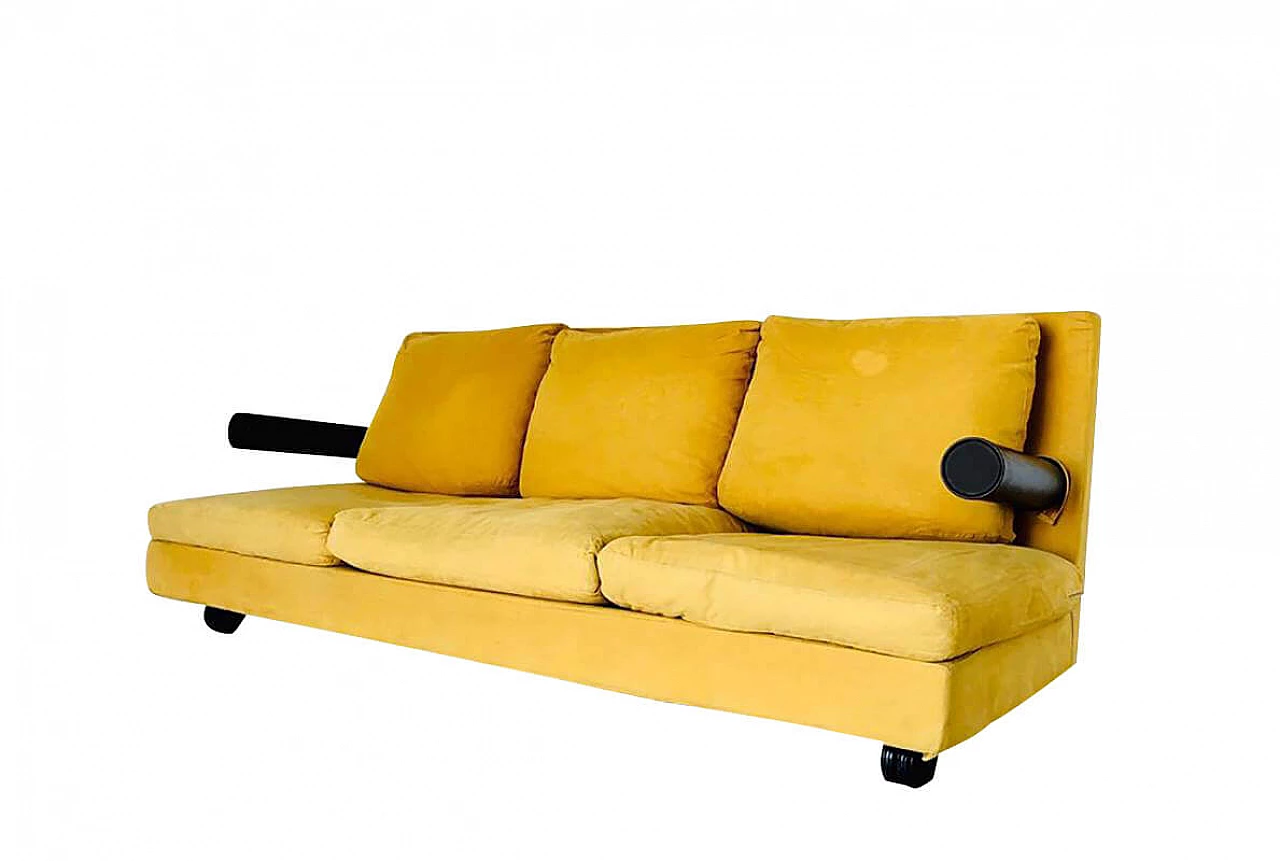 Yellow sofa Baisity, by Antonio Citterio for B&B Italia, 80's 1080503