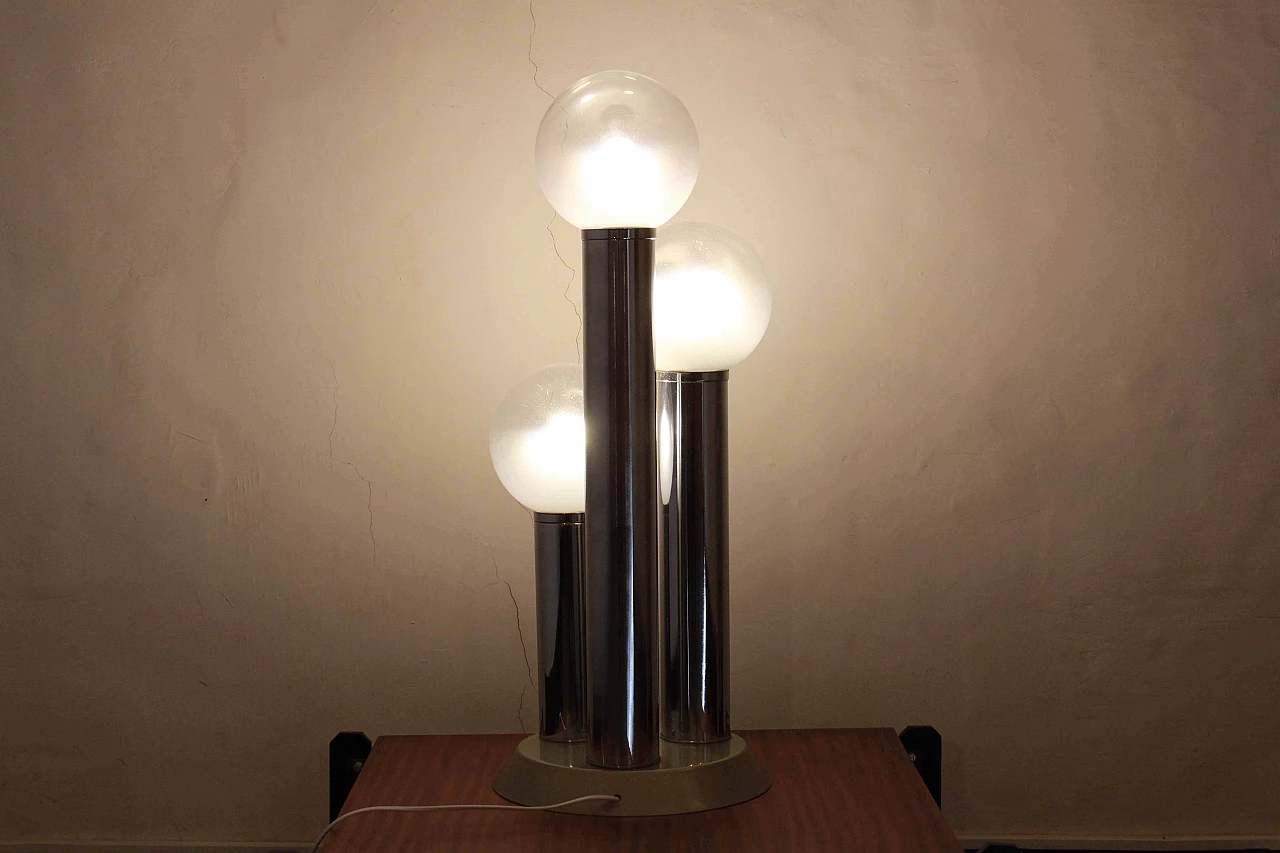 Floor lamp, 3 lights, 70s 1080599