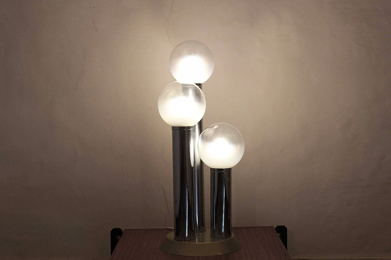 Lampada da terra, 3 luci, anni '70 1080600