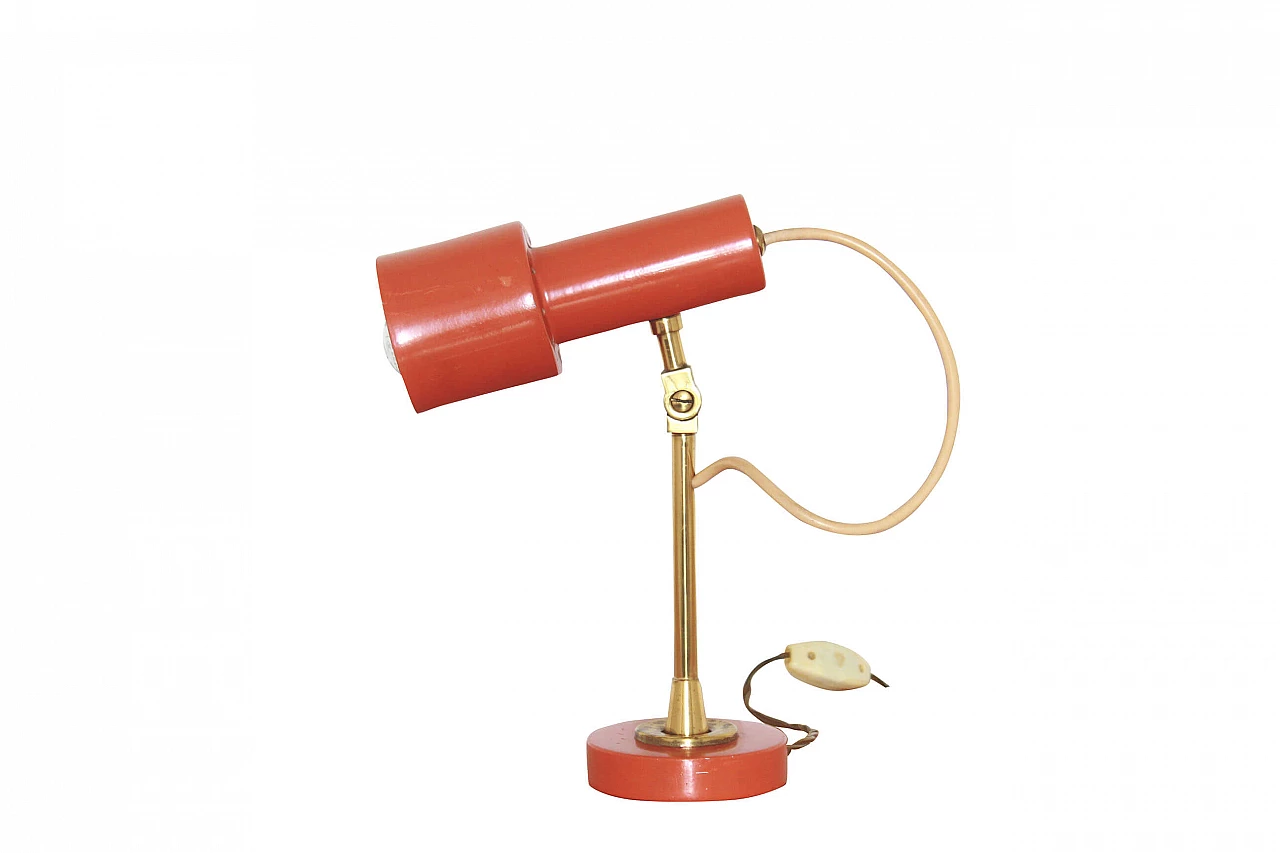 Orange table lamp, '70s 1080862