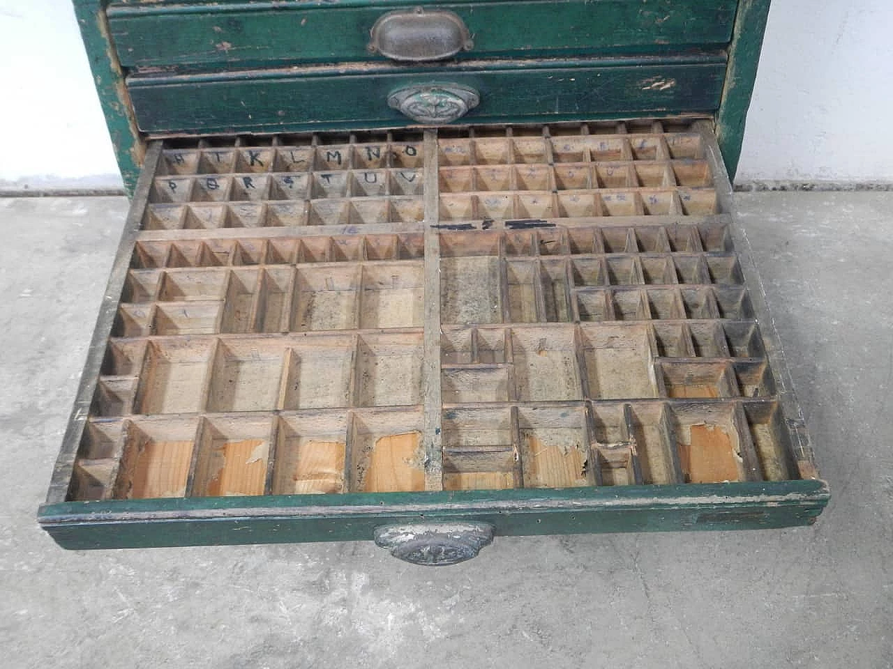 Printer's drawer unit, 1950s 1081326
