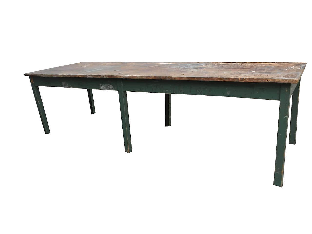 Grande tavolo da tipografia, in abete 1081432