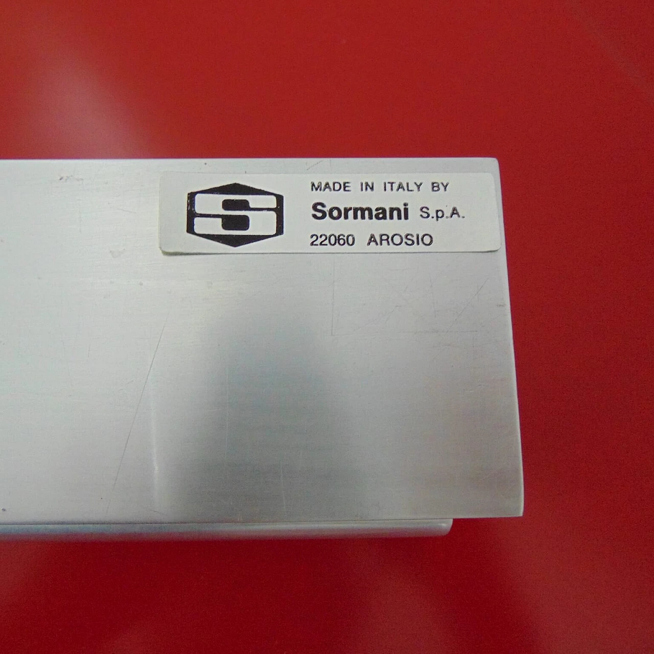 Posacenere o portaoggetti in estruso di alluminio per Sormani Nucleo, 1967 1081570