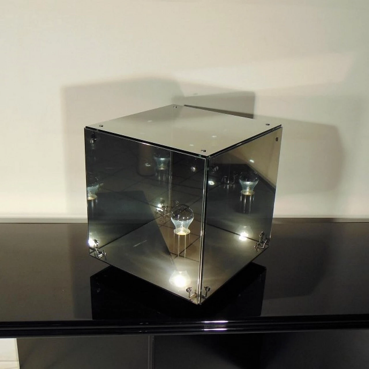 Set of 3 PRISMAR mirror lamps (1-2-3) by Studio ARDITI for Sormani Nucleo, 1971 1081620