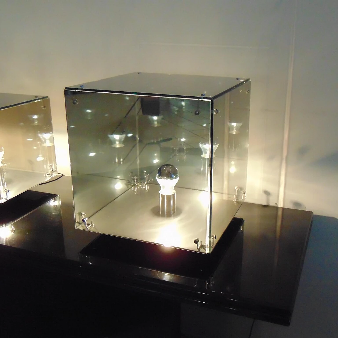 Set of 3 PRISMAR mirror lamps (1-2-3) by Studio ARDITI for Sormani Nucleo, 1971 1081625