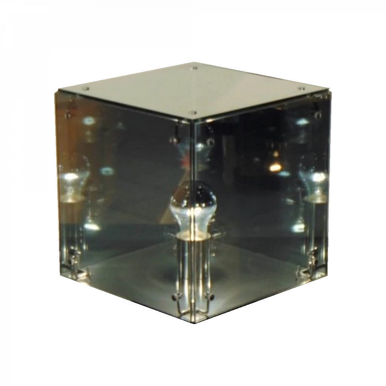 PRISMAR Media Table Lamp, Mirror, Studio A.R.D.I.T.I. for Sormani Nucleo, 1971 1081639