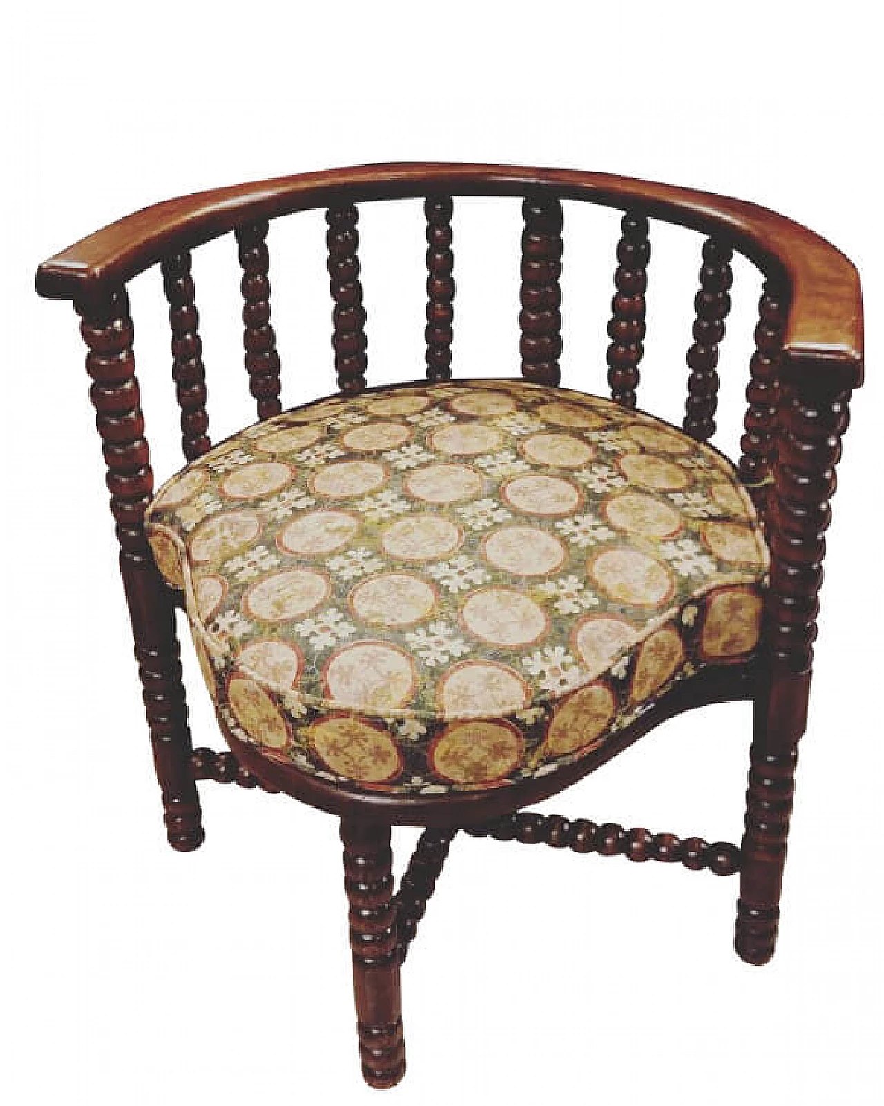 Poltroncina per cani, in mogano 1081766