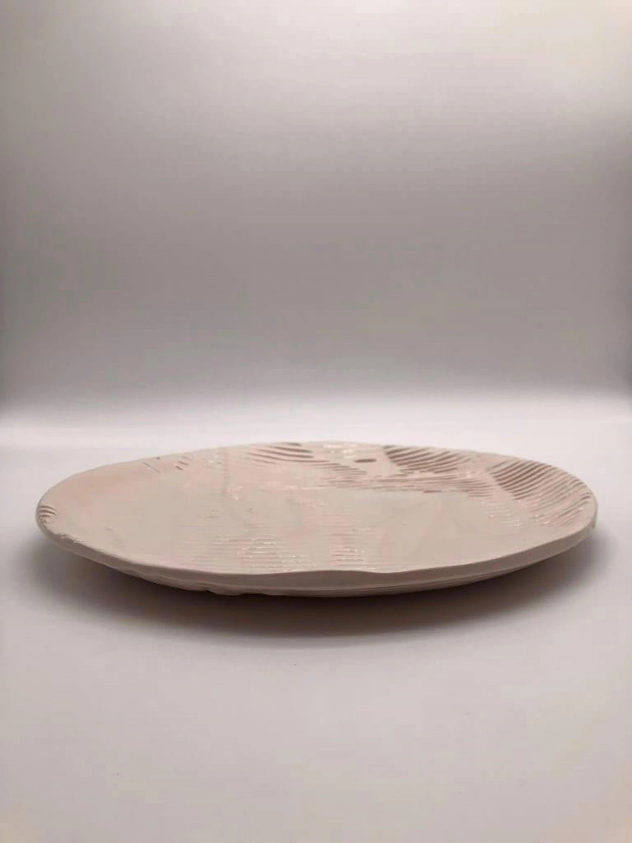 Tray, white enameled, OVO production 1082046