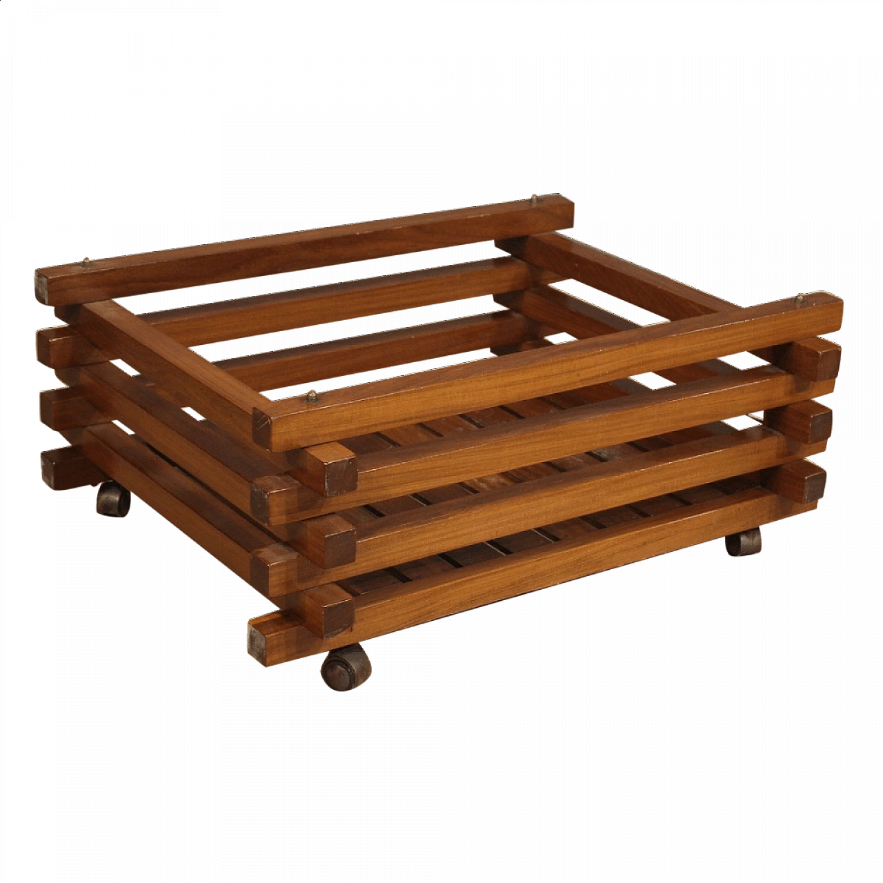 Design Italian planter in mahogany wood 1082412