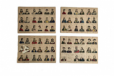 King of France original puzzle, France, late 19th century