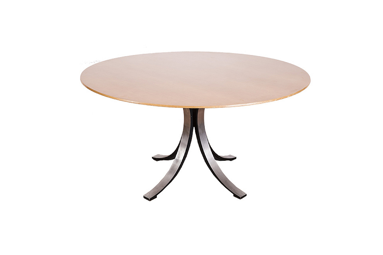 T-69 round table by O. Borsani and E. Gerli for Tecno, Italy, 60s 1