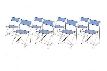8 sedie blu, Magis