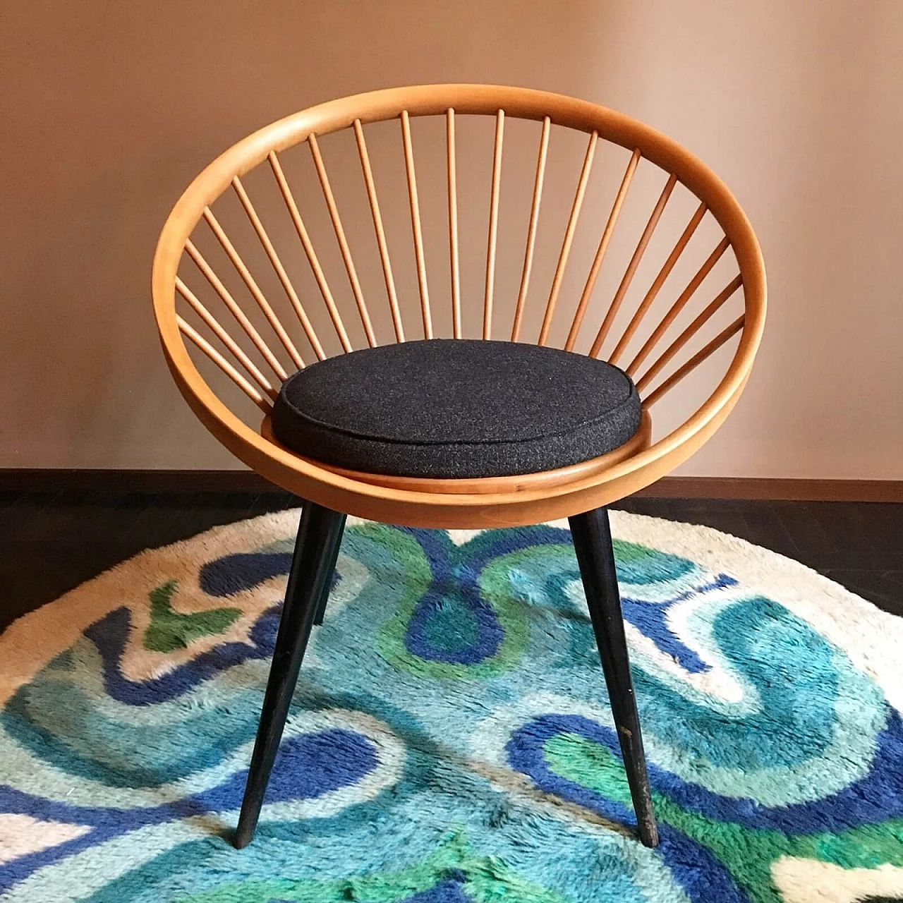 Circle Chair di Yngve Ekström 4
